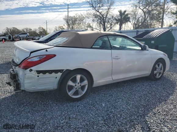 2008 Toyota Camry Solara SE with VIN 4T1FA38P48U160649, listed as a Copart auction lot 42424715 with 25,853 mi miles and Salvage Title. Bid and sale history available at carsss.com. Image 3.