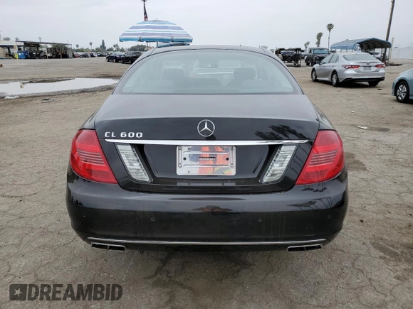 2013 Mercedes-Benz CL with VIN WDDEJ7GB3DA030943, listed as a Copart auction lot 51511845 with 30,584 mi miles and Salvage Title. Bid and sale history available at DreamBid. Image 6.