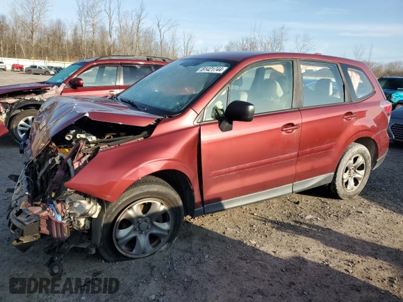 2017 Subaru Forester z VIN JF2SJAAC0HG588622, wystawiony jako Copart lot #81421744 z przebiegiem 117 485 mil mil oraz Nie do naprawy • Non repairable. Historia ofert i sprzedaży dostępna na DreamBid. Obrazek 1.