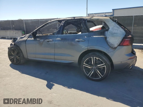 2018 Volvo XC60 R-Design with VIN YV4A22RM8J1032493, listed as a Copart auction lot 49306485 with Not provided miles and Salvage title. Bid and sale history available at DreamBid. Image 2.