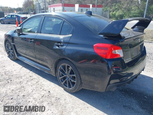 2018 Subaru WRX Premium with VIN JF1VA1C67J9825433, listed as a IAAI auction lot 41987183 with 105,332 mi miles. Bid and sale history available at carsss.com. Image 3.