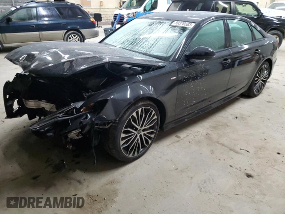 2018 Audi A6 Premium with VIN WAUF8AFCXJN035625, listed as a Copart auction lot 39370603 with 61,232 mi miles. Bid and sale history available at carsss.com. Image 1.