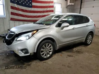 2019 Buick Envision Essence with VIN LRBFX2SA0KD025837, listed as a Copart auction lot 88767405 with 55,009 mi miles and Salvage Title. Bid and sale history available at carsss.com. Image 1.