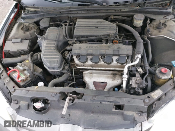 2004 Honda Civic LX z VIN 2HGES16614H624331, wystawiony jako IAAI lot #41928873 z przebiegiem 226 258 mil mil oraz . Historia ofert i sprzedaży dostępna na DreamBid. Obrazek 10.