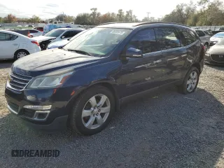 2016 Chevrolet Traverse LT with VIN 1GNKRGKDXGJ314029, listed as a Copart auction lot 44083105 with 141,922 mi miles and Salvage Title. Bid and sale history available at carsss.com. Image 1.