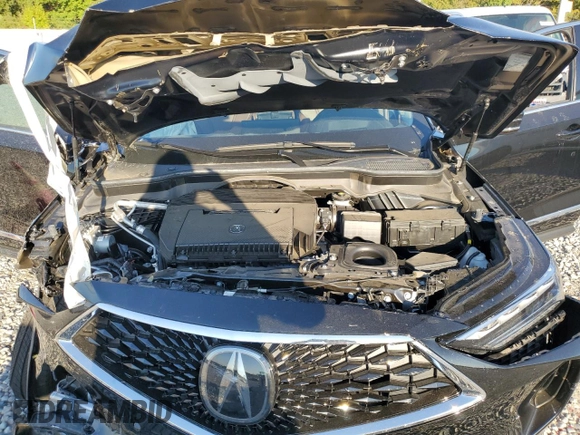 2023 Acura MDX w/Advance Package with VIN 5J8YE1H81PL036472, listed as a Copart auction lot 73135454 with 0 mi miles and Salvage Title. Bid and sale history available at carsss.com. Image 11.