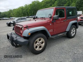 2012 Jeep Wrangler Sport with VIN 1C4AJWAGXCL173771, listed as a Copart auction lot 60336455 with 202,833 mi miles and Clean title. Bid and sale history available at DreamBid. Image 1.