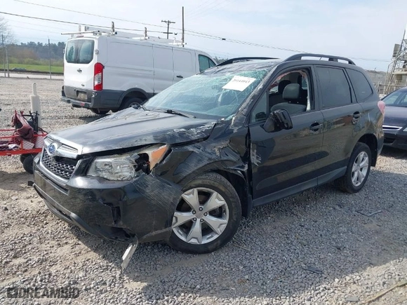2015 Subaru Forester 2.5i Premium with VIN JF2SJADC1FH828229, listed as a IAAI auction lot 39144043 with 115,217 mi miles. Bid and sale history available at carsss.com. Image 2.