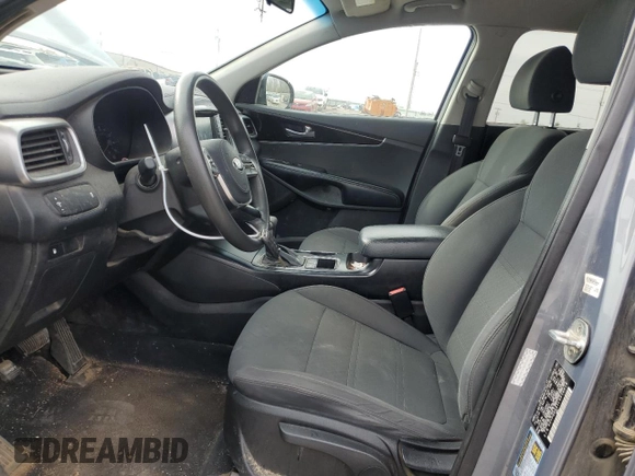 2020 Kia Sorento LX V6 with VIN 5XYPGDA51LG614419, listed as a Copart auction lot 50612755 with 136,310 mi miles and Salvage Title. Bid and sale history available at carsss.com. Image 7.