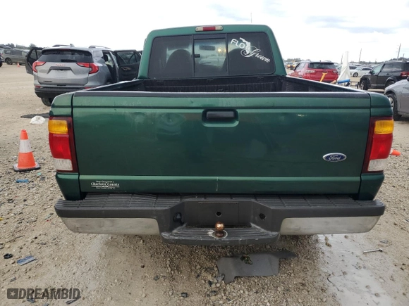 1999 Ford Ranger XL with VIN 1FTYR14C4XTA28086, listed as a Copart auction lot 74068354 with 266,853 mi miles and Non Repairable. Bid and sale history available at carsss.com. Image 6.