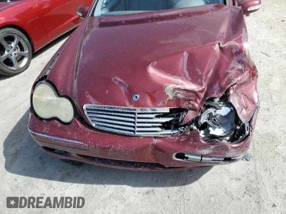2002 Mercedes-Benz C 230/260/280/320 z VIN WDBRF61J12F264973, wystawiony jako Copart lot #60962635 z przebiegiem 115 079 mil mil oraz Szkoda całkowita • Salvage title. Historia ofert i sprzedaży dostępna na DreamBid. Obrazek 11.