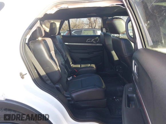 2017 Ford Explorer Sport with VIN 1FM5K8GT2HGD12298, listed as a IAAI auction lot 41092631 with 107,247 mi miles and . Bid and sale history available at carsss.com. Image 8.