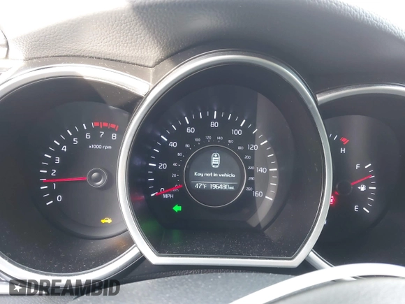 2015 Kia Optima EX with VIN 5XXGN4A77FG437245, listed as a IAAI auction lot 41560539 with 196,480 mi miles and . Bid and sale history available at DreamBid. Image 7.