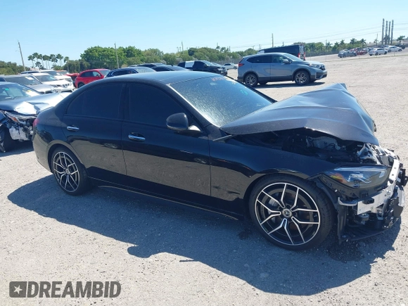 2024 Mercedes-Benz C 300 with VIN W1KAF4GBXRR231973, listed as a IAAI auction lot 41728511 with Not Provided miles and . Bid and sale history available at DreamBid. Image 20.