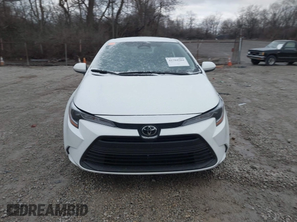 2025 Toyota Corolla LE with VIN 5YFB4MDE0SP263415, listed as a IAAI auction lot 41704504 with 2,178 mi miles. Bid and sale history available at carsss.com. Image 12.