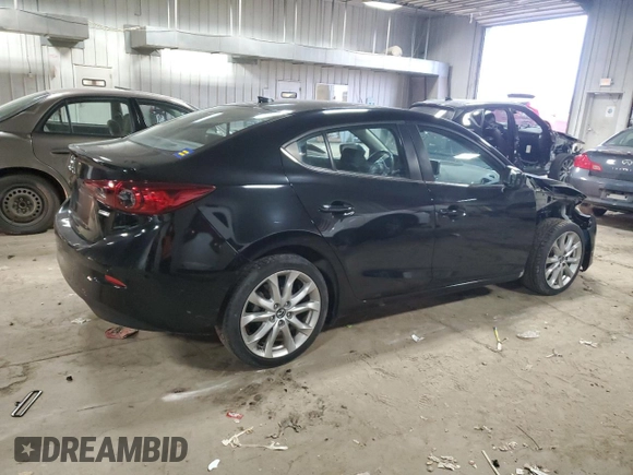 2015 Mazda 3 S Touring with VIN JM1BM1V31F1225407, listed as a Copart auction lot 43724935 with 77,482 mi miles and Clean Title. Bid and sale history available at DreamBid. Image 3.