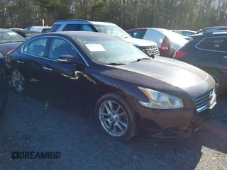 2010 Nissan Maxima 3.5 SV w/Premium Pkg with VIN 1N4AA5AP7AC830927, listed as a IAAI auction lot 41697336 with 122,153 mi miles. Bid and sale history available at carsss.com. Image 1.