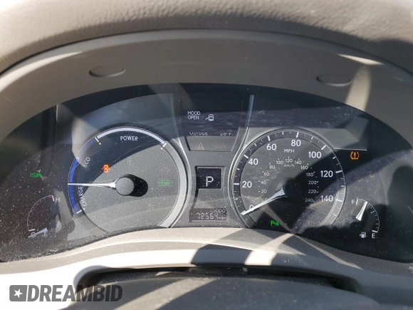2014 Lexus RX 450h with VIN JTJBC1BAXE2454180, listed as a Copart auction lot 44814705 with 72,564 mi miles and Salvage title. Bid and sale history available at DreamBid. Image 9.