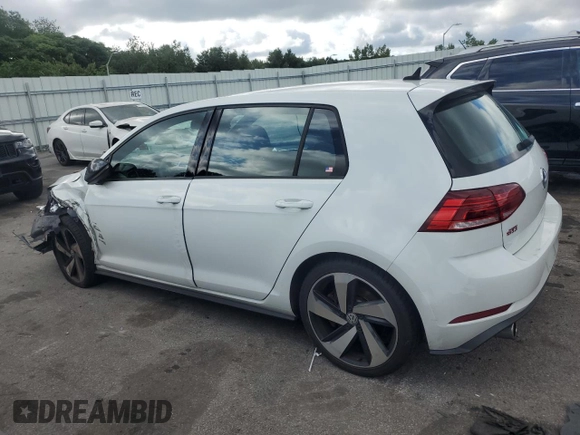 2020 Volkswagen Golf GTI S with VIN 3VW6T7AU9LM003439, listed as a Copart auction lot 69205594 with 52,272 mi miles and Salvage Title. Bid and sale history available at carsss.com. Image 2.