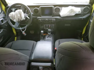 2022 Jeep Wrangler Unlimited High Tide with VIN 1C4HJXDG8NW242586, listed as a Copart auction lot 42751785 with 11,476 mi miles and Non Repairable. Bid and sale history available at DreamBid. Image 8.