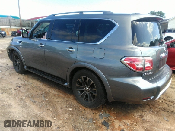 2018 Nissan Armada Platinum z VIN JN8AY2NE1J9730756, wystawiony jako IAAI lot #42274976 z przebiegiem 65 462 mil mil oraz . Historia ofert i sprzedaży dostępna na DreamBid. Obrazek 3.