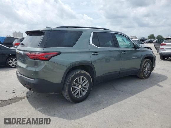 2023 Chevrolet Traverse LT Cloth with VIN 1GNERGKW3PJ108498, listed as a Copart auction lot 57167675 with 101,936 mi miles and Salvage title. Bid and sale history available at DreamBid. Image 3.