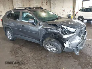 2024 Toyota RAV4 XLE with VIN 2T3P1RFV9RC466622, listed as a IAAI auction lot 42516605 with 6,877 mi miles and . Bid and sale history available at DreamBid. Image 1.