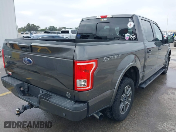 2015 Ford F-150 XL with VIN 1FTEW1CG4FKD66995, listed as a IAAI auction lot 41520841 with 178,247 mi miles and . Bid and sale history available at DreamBid. Image 4.