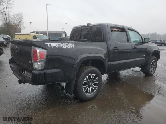 2023 Toyota Tacoma 4WD SR with VIN 3TMCZ5AN6PM539157, listed as a Copart auction lot 42680195 with 39,566 mi miles and Salvage Title. Bid and sale history available at carsss.com. Image 3.