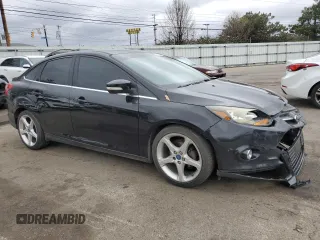 2013 Ford Focus Titanium with VIN 1FADP3J20DL276364, listed as a Copart auction lot 49815675 with 138,344 mi miles and Salvage Title. Bid and sale history available at carsss.com. Image 4.