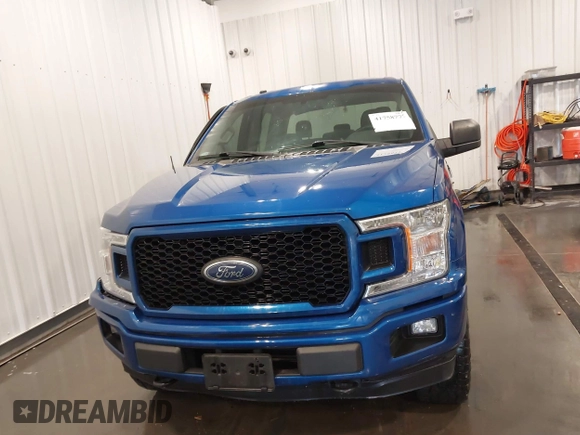 2018 Ford F-150 XL with VIN 1FTEW1EP0JKC63398, listed as a IAAI auction lot 41758777 with 74,961 mi miles. Bid and sale history available at carsss.com. Image 13.