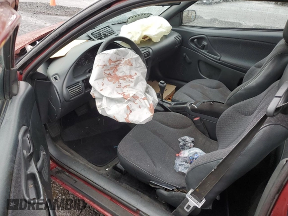 1998 Chevrolet Cavalier with VIN 1G1JC1244W7149473, listed as a Copart auction lot 80779404 with 48,846 mi miles and Salvage Title. Bid and sale history available at carsss.com. Image 8.