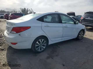 2017 Hyundai Accent SE with VIN KMHCT4AE6HU365739, listed as a Copart auction lot 45958505 with 85,072 mi miles and Salvage Title. Bid and sale history available at carsss.com. Image 3.