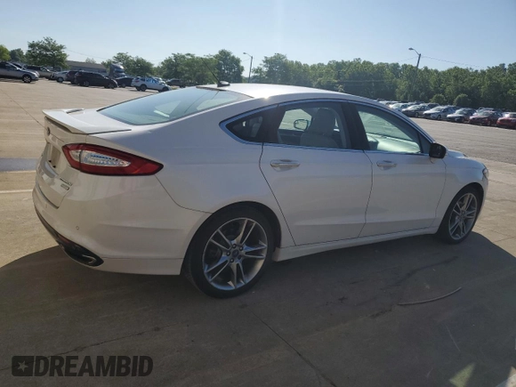 2016 Ford Fusion Titanium with VIN 3FA6P0K97GR112375, listed as a Copart auction lot 58286345 with 70,508 mi miles and Salvage title. Bid and sale history available at DreamBid. Image 3.