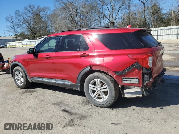 2020 Ford Explorer XLT with VIN 1FMSK7DH7LGA43348, listed as a Copart auction lot 46644985 with 102,969 mi miles and Salvage Title. Bid and sale history available at carsss.com. Image 2.