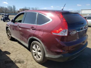 2013 Honda CR-V EX with VIN 5J6RM4H52DL047497, listed as a Copart auction lot 50786745 with 144,085 mi miles and Salvage Title. Bid and sale history available at carsss.com. Image 2.