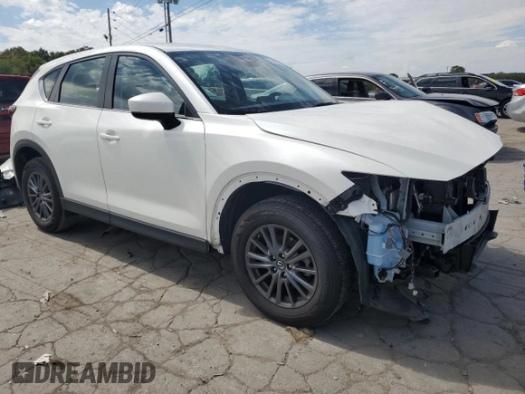 2020 Mazda CX-5 Sport with VIN JM3KFABMXL0794725, listed as a Copart auction lot 70400864 with 51,680 mi miles and Salvage Title. Bid and sale history available at carsss.com. Image 4.