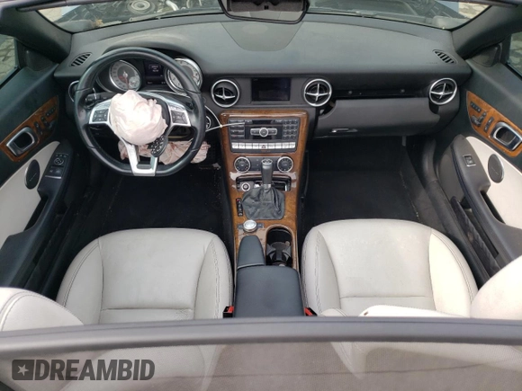 2015 Mercedes-Benz SLK-Class SLK 350 with VIN WDDPK5HA4FF096553, listed as a Copart auction lot 62951933 with 102,205 mi miles. Bid and sale history available at carsss.com. Image 8.