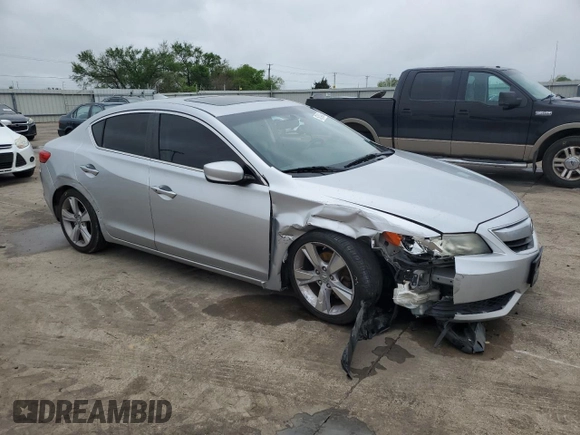2015 Acura ILX with VIN 19VDE1F35FE002393, listed as a Copart auction lot 51242405 with 159,933 mi miles and Salvage Title. Bid and sale history available at carsss.com. Image 4.