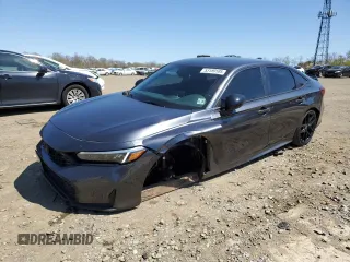 2025 Honda Civic Sport z VIN 2HGFE2F51SH549846, wystawiony jako Copart lot #53189195 z przebiegiem 6 814 mil mil oraz Szkoda całkowita • Salvage title. Historia ofert i sprzedaży dostępna na DreamBid. Obrazek 1.