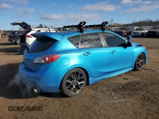2010 Mazda 3 Mazdaspeed3 Sport with VIN JM1BL1H47A1320604, listed as a Copart auction lot 43263365 with 122,910 mi miles and Salvage Title. Bid and sale history available at DreamBid. Image 3.