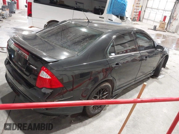 2011 Ford Fusion SPORT with VIN 3FAHP0KC2BR286173, listed as a IAAI auction lot 41276751 with 143,680 mi miles. Bid and sale history available at carsss.com. Image 4.