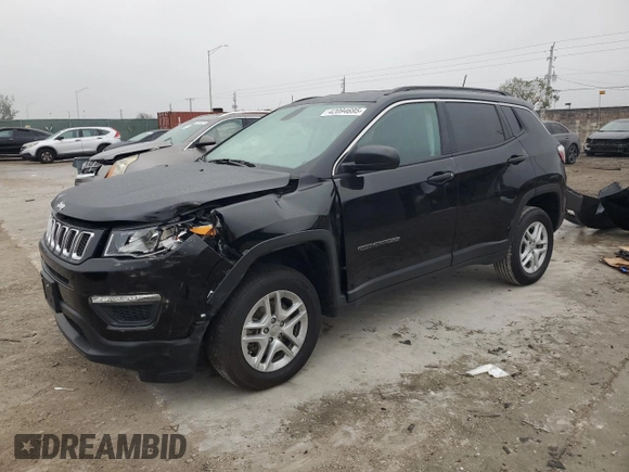 2021 Jeep Compass Sport с VIN 3C4NJDAB5MT599030, выставлен на аукционе Copart как лот 59960875 с пробегом 61 410 миль миль и Чистый • Clean title. История ставок и продаж доступна на DreamBid. Изображение 1.