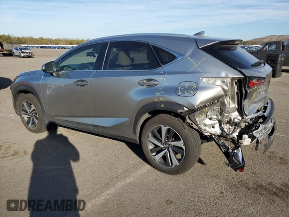 2019 Lexus NX with VIN JTJBARBZ7K2193323, listed as a Copart auction lot 48396735 with 36,774 mi miles and Salvage Title. Bid and sale history available at carsss.com. Image 2.