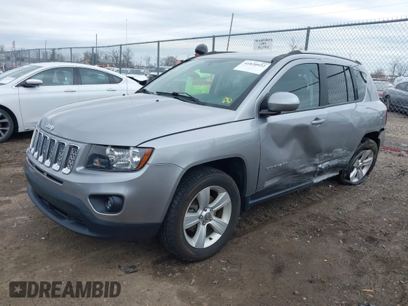 2017 Jeep Compass High Altitude with VIN 1C4NJDEB1HD204718, listed as a IAAI auction lot 41830922 with 101,164 mi miles and . Bid and sale history available at carsss.com. Image 2.