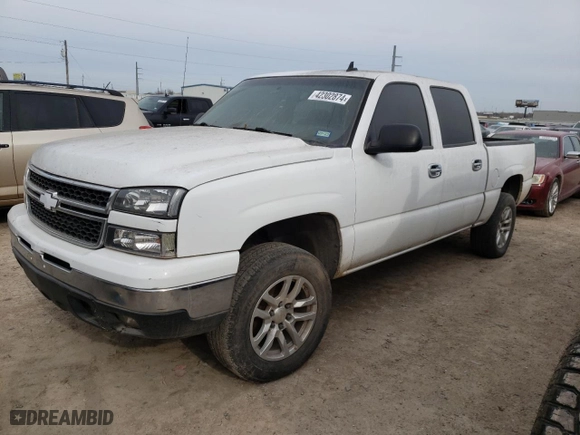 2007 Chevrolet Silverado 1500 Classic LT1 with VIN 2GCEK13Z771154347, listed as a Copart auction lot 42302874 with 166,693 mi miles and Salvage Title. Bid and sale history available at carsss.com. Image 1.