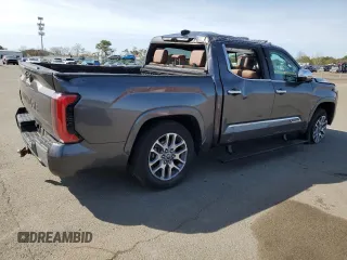 2022 Toyota Tundra 1794 Edition with VIN 5TFMA5DBXNX051060, listed as a Copart auction lot 50663135 with 27,635 mi miles and Salvage title. Bid and sale history available at DreamBid. Image 3.