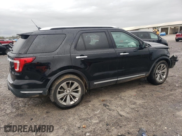 2018 Ford Explorer Limited z VIN 1FM5K7F84JGA36736, wystawiony jako Copart lot #51037805 z przebiegiem 146 853 mil mil oraz Szkoda całkowita • Salvage title. Historia ofert i sprzedaży dostępna na DreamBid. Obrazek 3.