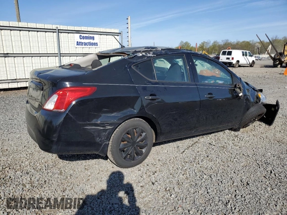 2016 Nissan Versa S with VIN 3N1CN7APXGL874942, listed as a Copart auction lot 53956435 with 148,321 mi miles and Salvage title. Bid and sale history available at DreamBid. Image 3.