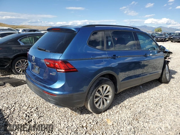 2018 Volkswagen Tiguan S z VIN 3VV0B7AXXJM092765, wystawiony jako Copart lot #57324885 z przebiegiem 156 441 mil mil oraz Szkoda całkowita • Salvage title. Historia ofert i sprzedaży dostępna na DreamBid. Obrazek 3.